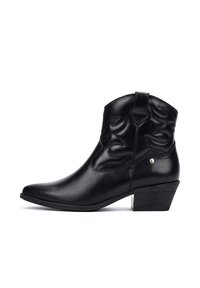 VERGEL - Bottines de cowboy / motard - black
