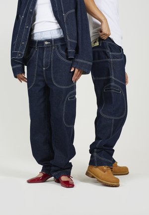 LEGACY STUDIOS CLUEG UNISEX - Tööteksad - blue washed
