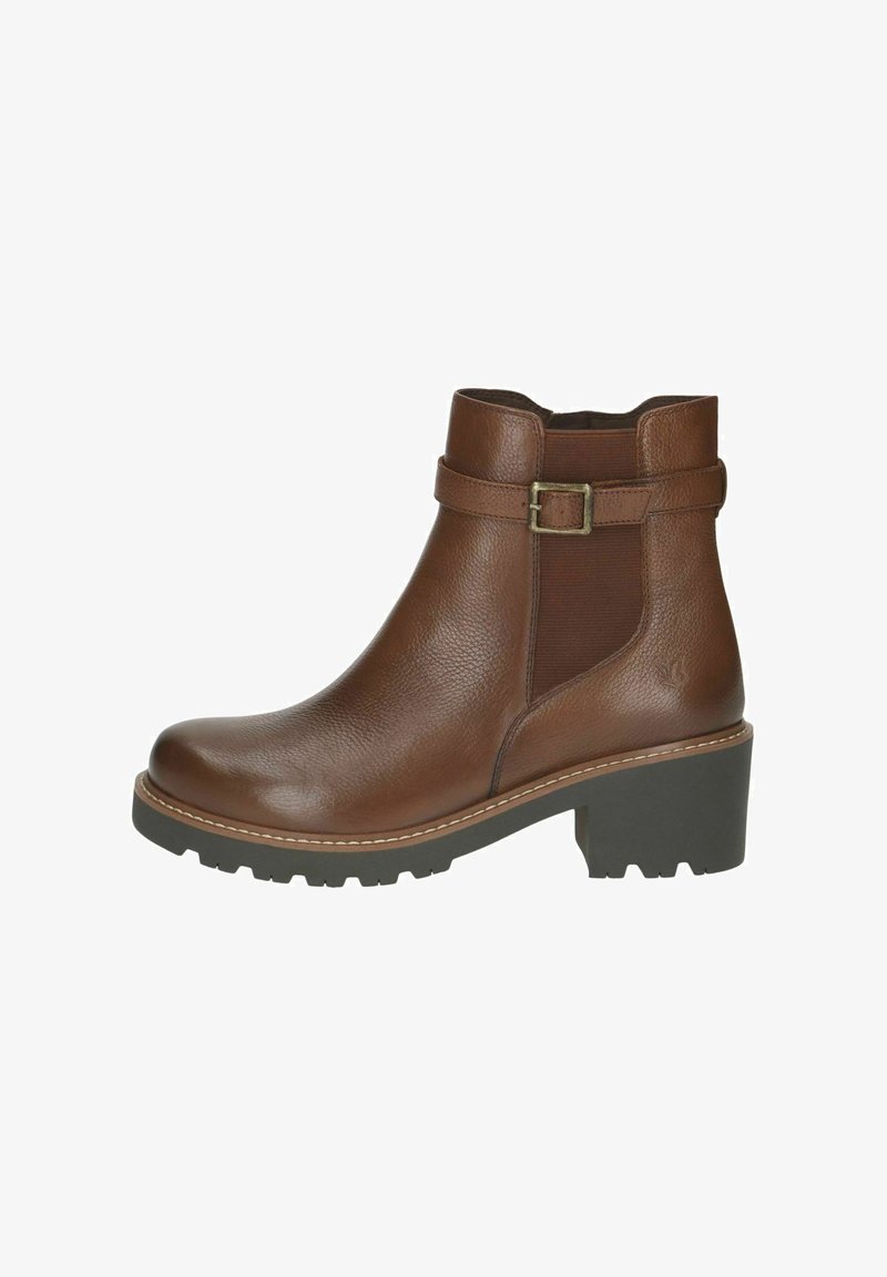 Caprice Klasszikus bokacsizmák - cognac nappa
