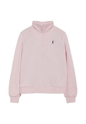ZIPPER NECK RIGBY GO - Sweatshirt - pink