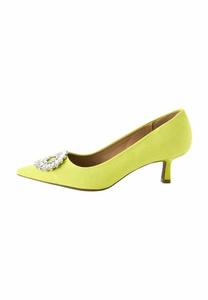 FOREVER COMFORT JEWEL TRIM KITTEN - REGULAR FIT - Pumps - lime green