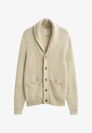 GANT, Cardigan - creamed white