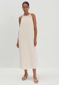 someday. LOOSE FIT A-LINE BACK LACING - Vestito casual - natural glaze