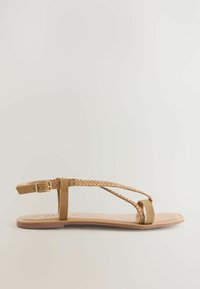 Next Infradito - tan brown leather