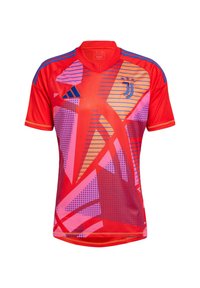adidas Performance JUVENTUS 24/25 SHORT SLEEVE GOALKEEPER - Squadra - red   royal blue