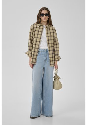 SAHIM  - Chemisier - capers w brown rice check