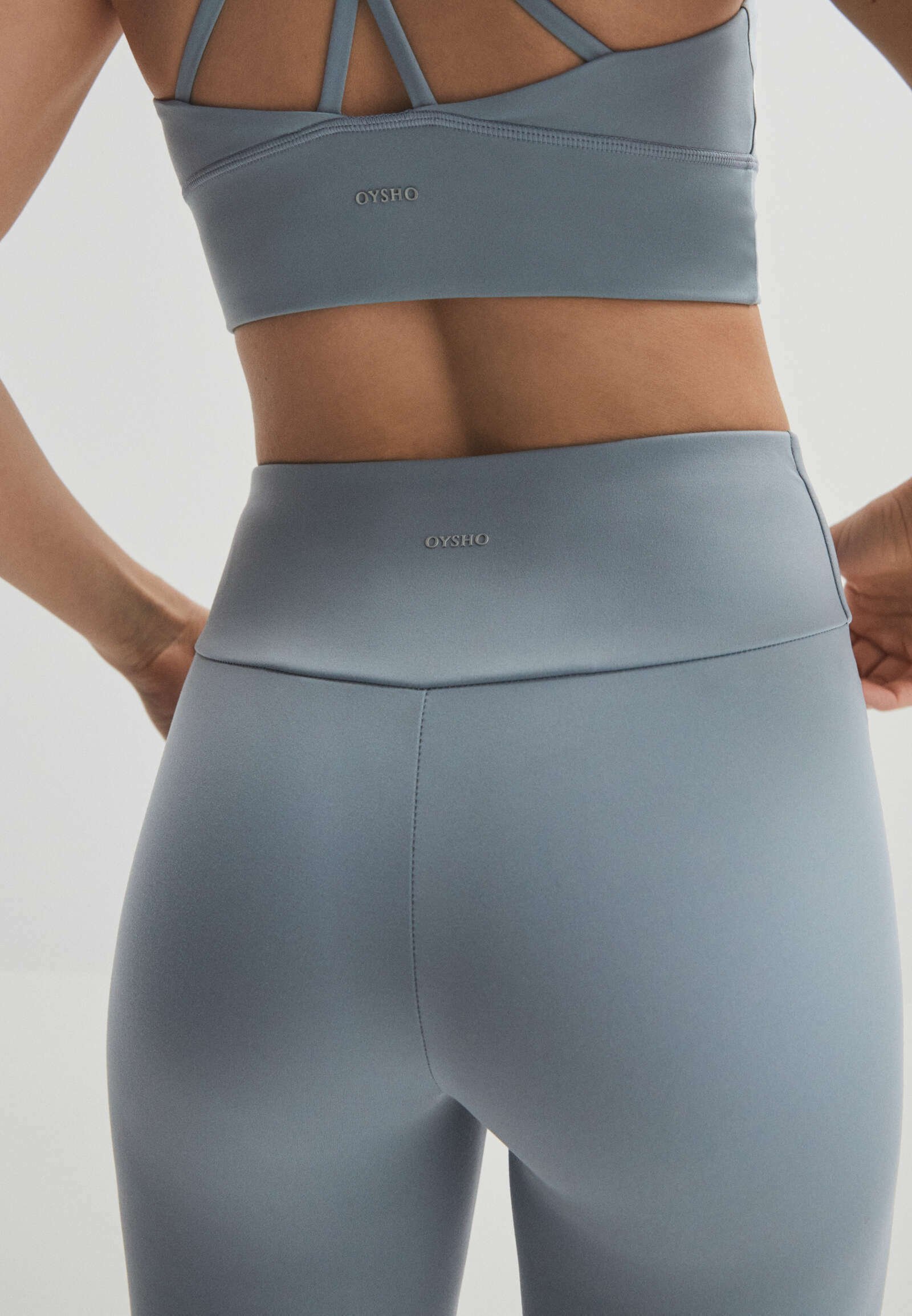 OYSHO COMFORTLUX - Leggings - grey 