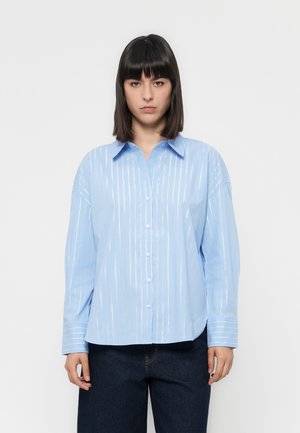 JDYMIO - Hemdbluse - chambray blue/silver-coloured