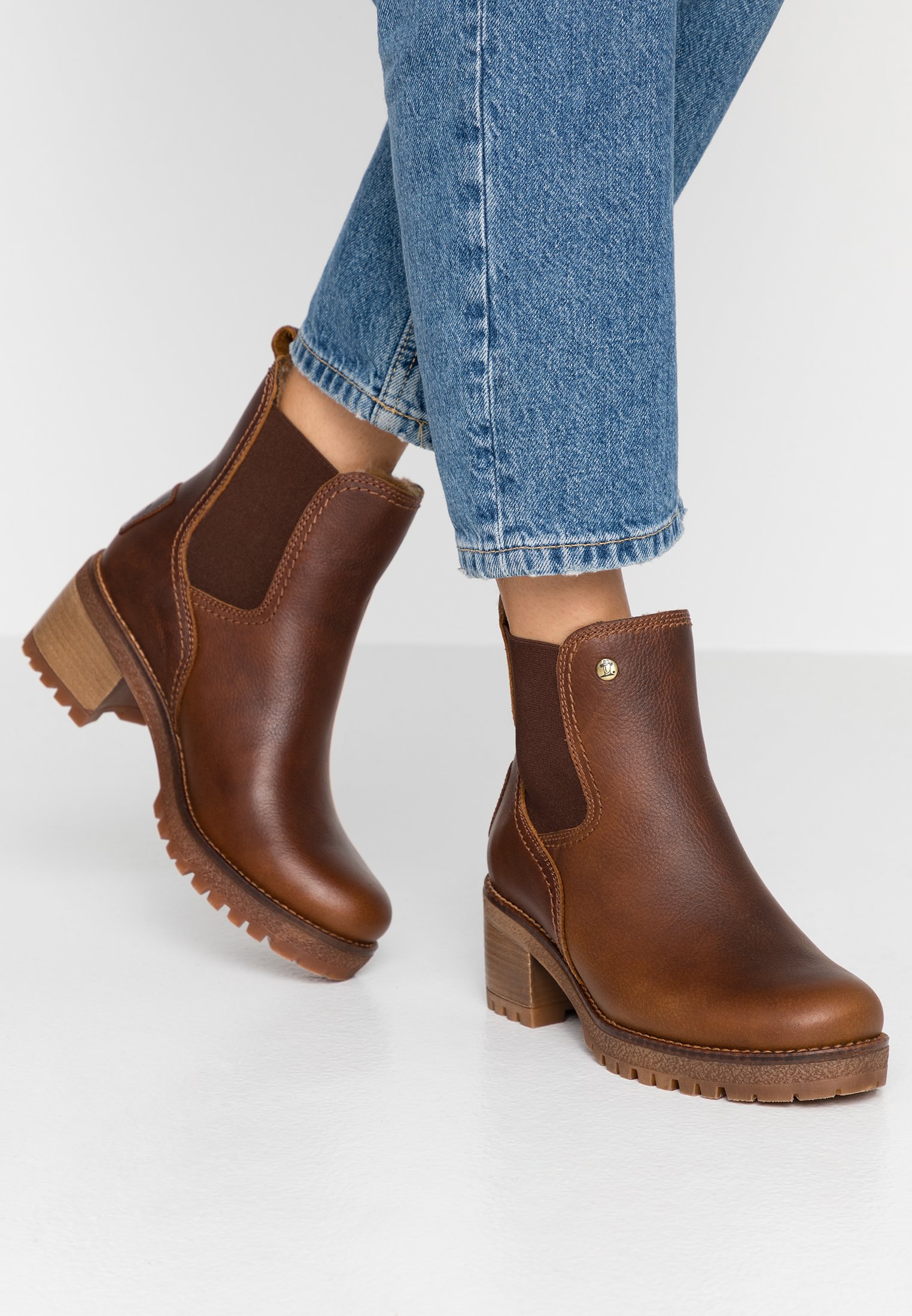 Panama Jack PIA - Botines con - grass/bark/negro - Zalando.es