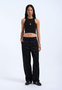 Dr.Denim HILL - Trousers - black