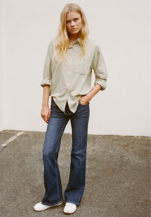 PULL&BEAR, BOOT-CUT - JEANS - Jean bootcut - dark-blue denim