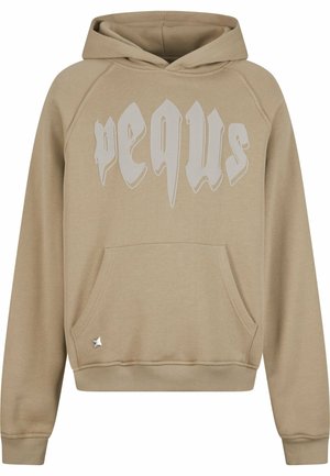 OUTLINED MYTHIC LOGO  - Kapuzenpullover - aluminium