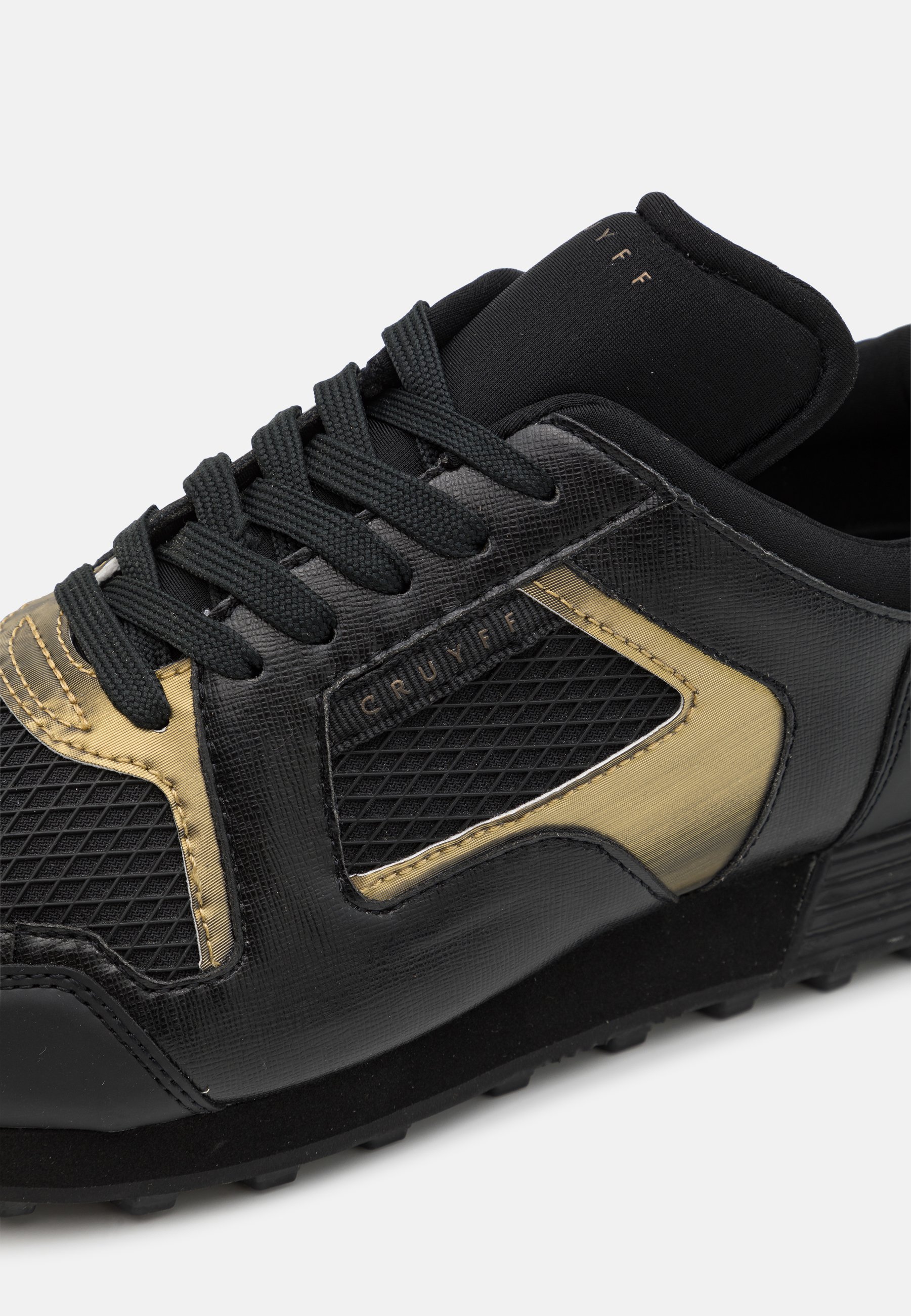 Cruyff LUSSO - Sneakers laag - black/gold/Zwart - Zalando.nl