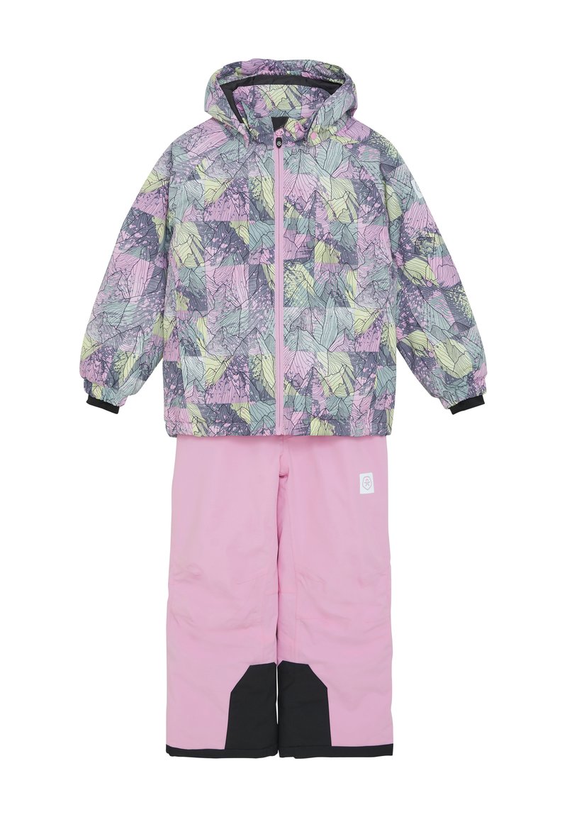 Color Kids SET-ALL OVER - Skijacke - bonbon