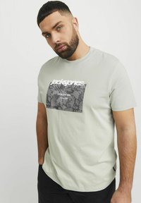 Jack & Jones Trükipildiga T-särk - aqua gray