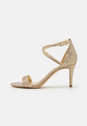 MICHAEL Michael Kors High heeled sandals - gold-coloured