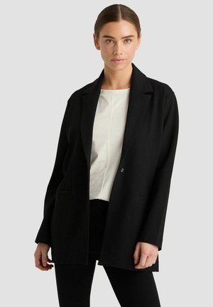 Halflange jas - black