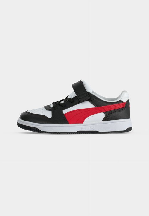 PUMA REBOUND SLAM UNISEX - Trainers - black/for all time red/white — photo 2