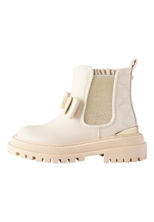 REGULAR FIT WITH BOW - Bottines - bone