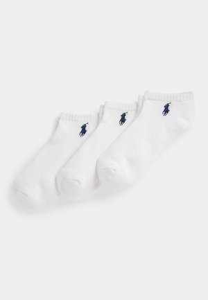 Polo Ralph Lauren SPORT LOW-CUT ANKLE SOCK 3-PACK - Ponožky - white