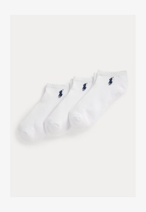 Polo Ralph Lauren SPORT LOW-CUT ANKLE SOCK 3-PACK - Ponožky - white