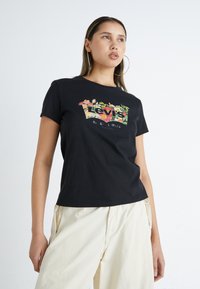 Levi's® - THE PERFECT TEE - Camiseta estampada - black Imagen en miniatura 1