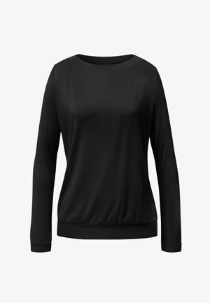 Long sleeved top - schwarz