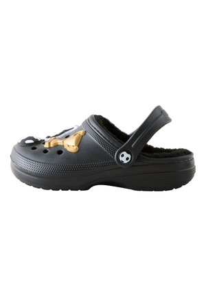 REGULAR FIT - Papuci înot - black football print