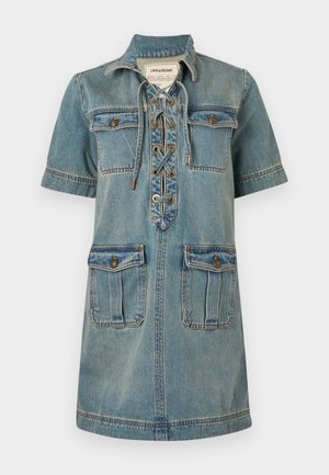 Zadig & Voltaire RECORD - Skjortekjole - light blue