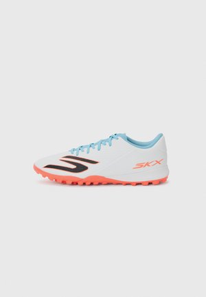 SKX 2 CLUB TF - Football boots turf - white/turquoise/pink