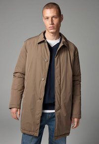 Next SHOWER RESISTANT WADDED LONG - REGULAR FIT - Jachetă parka - dark stone