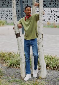 Levi's® VINTAGE - T-shirt básica - pumice strone garment dye pumice stone