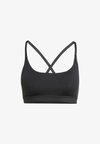 ALL ME - Reggiseno sportivo con sostegno leggero - black