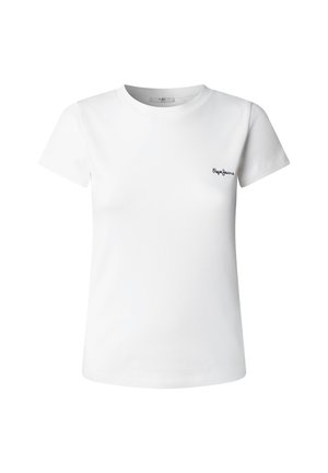 Pepe Jeans Jednoduché tričko - white