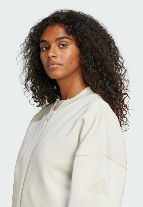 ESSENTIALS CONTEMPORARY BOMBER - Zip-up sweatshirt - alumina4