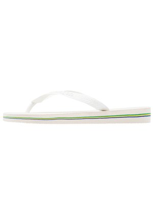 Havaianas BRASIL - Infradito da bagno - white