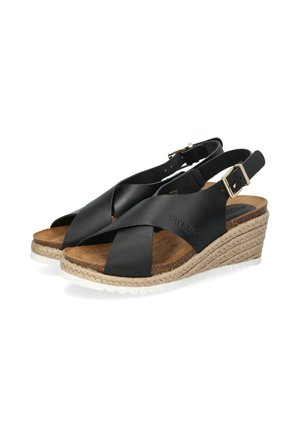 SELMA - High heeled sandals - schwarz