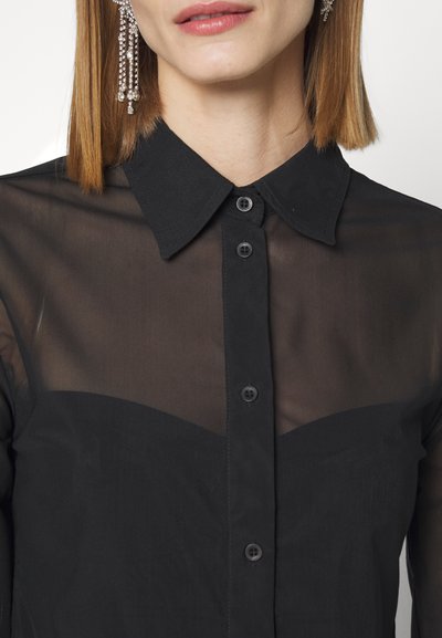 032c CLOUDLAYER EVENING - Chemisier - black