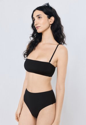 BANDEAU STRAPS ESSENTIALS - Bikiinide ülaosa - black
