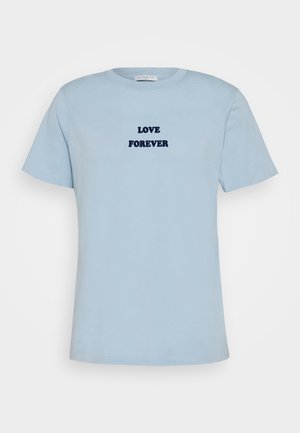 Camiseta estampada - light blue