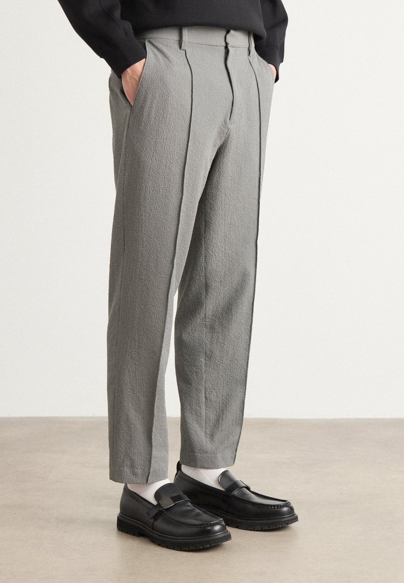 Calvin Klein PULL ON - Trousers - pewter