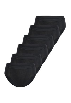 6ER PACK GO CASUAL - Slip - schwarz