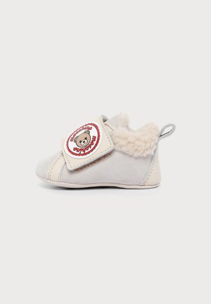 MOSCHINO UNISEX - Бебешки обувки - cream/white/red