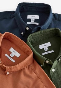 Next LONG SLEEVE  3 PACK - REGULAR FIT - Ing - dark green tan brown navy blue