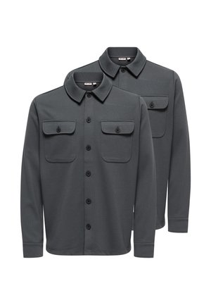 2 PACK - Chemise - grey pinstripe