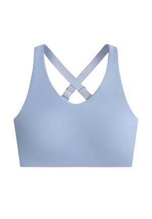 OYSHO, CROSSOVER BACK SPORTS BRA 33705744 - Brassière - mid grey-blue