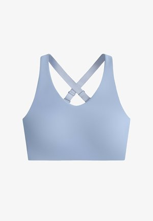 OYSHO, CROSSOVER BACK SPORTS BRA 33705744 - Brassière - mid grey-blue