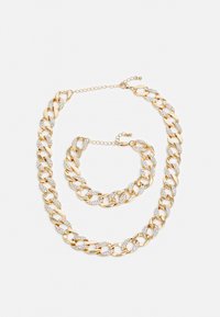 BASIC NECKLACE AND BRACELET SET - Ketting - gold-coloured