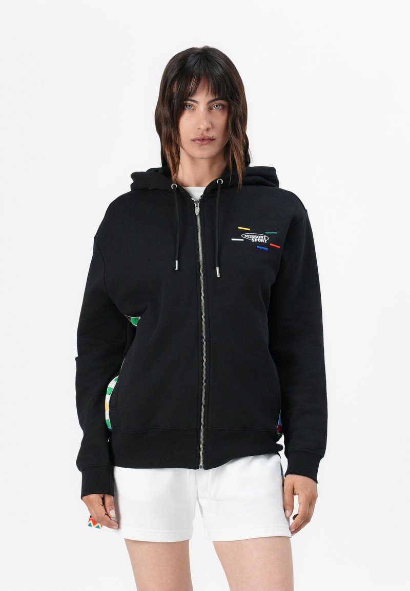 Missoni Sweater met rits zwart