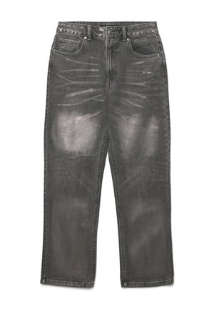 LUNGO LUCCICANTE - Jeans Straight Leg - grigio denim